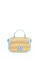 CM8395 Straw Flap Handbag David Jones