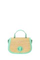 CM8395 Straw Flap Handbag David Jones