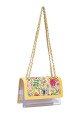 CM8397 Clear PVC Floral Flap Shoulder Bag David Jones