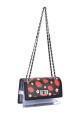 CM8399 Sac épaule à rabat fraise PVC transparent David Jones