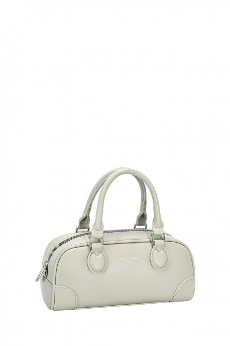 CM8404 Sac à main polochon David Jones : couleur:Gris acier (STEEL GRAY)