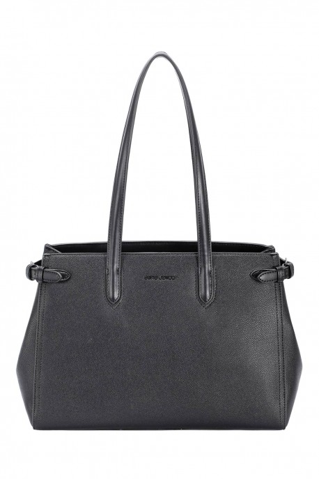 CM8362 Flared trapeze shoulder bag David Jones : colour:Black