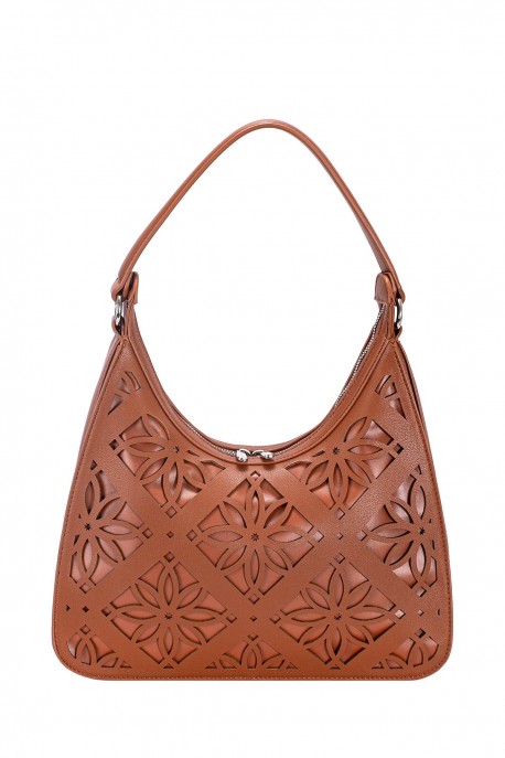 CM8393 Perforated messenger shoulder bag David Jones