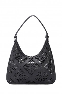 CM8393 Sac épaule besace motif perforé David Jones