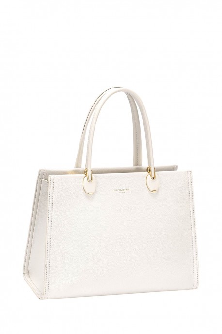 CM8426 Trapeze handbag David Jones : colour:Coconut cream