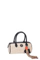 CM8305A Straw duffle handbag David Jones