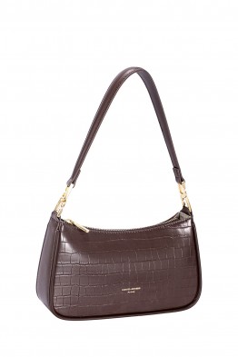CM8414 Croco baguette shoulder bag David Jones