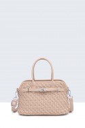 20029-BV Woven Dome Handbag