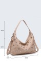 28938-BV Sac épaule hobo Clouté