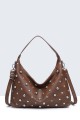 28938-BV Sac épaule hobo Clouté