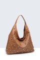 28950-BV Sac épaule hobo Clouté