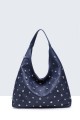 28950-BV Sac épaule hobo Clouté