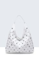 28950-BV Sac épaule hobo Clouté