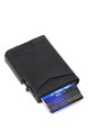 KJ256-1 Microfibre leater Cardholder case Kenny Jones with RFID Protection
