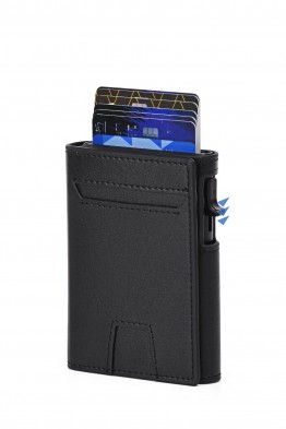 KJ256-2 Microfibre leater Cardholder case Kenny Jones with RFID Protection
