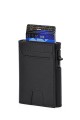 KJ256-2 Boîtier Porte-carte Kenny Jones en cuir microfibre avec protection RFID
