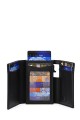 KJ256-2 Microfibre leater Cardholder case Kenny Jones with RFID Protection
