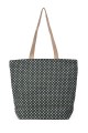 La Matilda - Big Tote Bag Verde Lunares M105-94