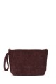 La Matilda - Large textile pouch makeup bag Espiga Marrón M115-100