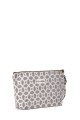 La Matilda - Grande Pochette trousse maquillage textile Gris Hilo Plata M115-102