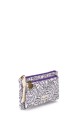 La Matilda - Pouche Coins Pures Hojas Morado M130-91