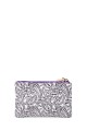 La Matilda - Pouche Coins Pures Hojas Morado M130-91