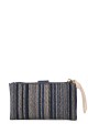 La Matilda - Portefeuille porte-monnaie en coton Línea Agua M123-87