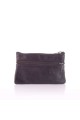 KJ7316A leather purse : colour:Marron foncé