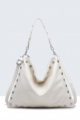 28953-BV Sac épaule hobo Clouté