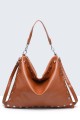 28953-BV Sac épaule hobo Clouté