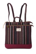 M125-2-86 La Matilda Backpack double pochet Linea Fuego