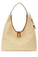 CM8427 David Jones Braided Hobo Shoulder Bag