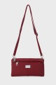 KJ255 Sac pochette bandoulière synthétique multi poches