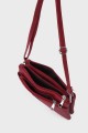 KJ255 Sac pochette bandoulière synthétique multi poches