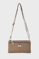 KJ255 Sac pochette bandoulière synthétique multi poches