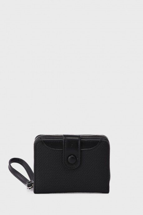 KJ259-3 Porte-monnaie synthétique Kenny Jones : couleur:Noir (Black)