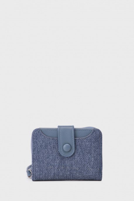 KJ259-3 Porte-monnaie synthétique Kenny Jones : couleur:Bleu fonc&eacute; (D.Blue)
