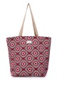 La Matilda - Grand Tote Bag FLOR ROJA M105-104