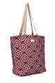 La Matilda - Big Tote Bag FLOR ROJA M105-104