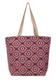 La Matilda - Big Tote Bag FLOR ROJA M105-104
