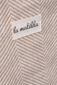 La Matilda - Grand Tote Bag ESPIGA BEIGE M105-106