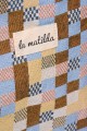 La Matilda - Grand Tote Bag Cuadros Tostado M105-107