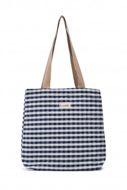 La Matilda - Tote Bag Vichy Marine M106-95