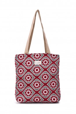 La Matilda - Tote Bag FLOR ROJA M106-104