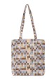 La Matilda - Tote Bag Cuadros Tostado M106-107