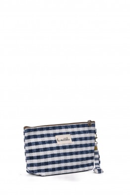 La Matilda - textile pouch makeup bag Vichy Marine M101-95
