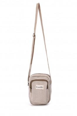 La Matilda - Shoulder phone pouch ESPIGA BEIGE M143-106