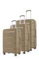 David Jones BA-8003-3-26 Set de 3 Valises trolley