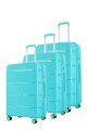 David Jones BA-8003-3-26 Set de 3 Valises trolley