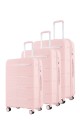 David Jones BA-8003-3-26 Set of 3 Trolley Cases